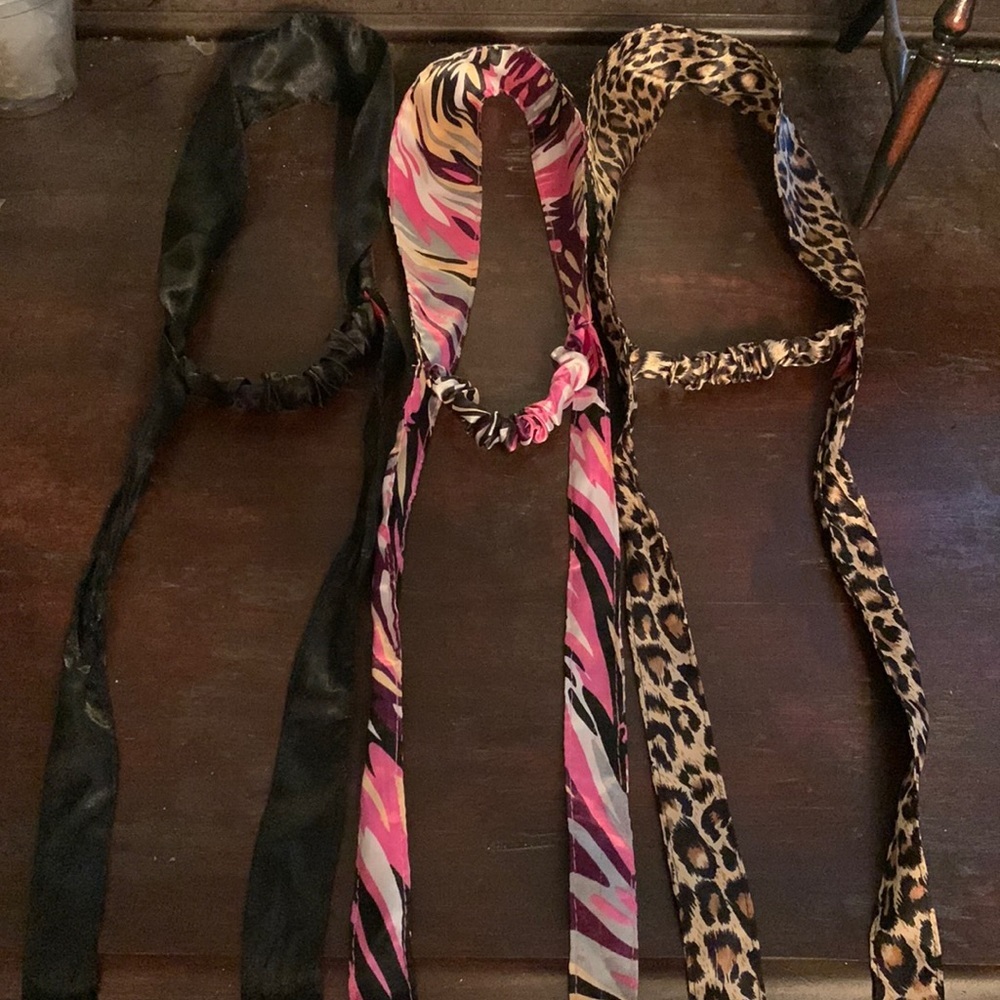 Headbands set of 3, animal print hair bands